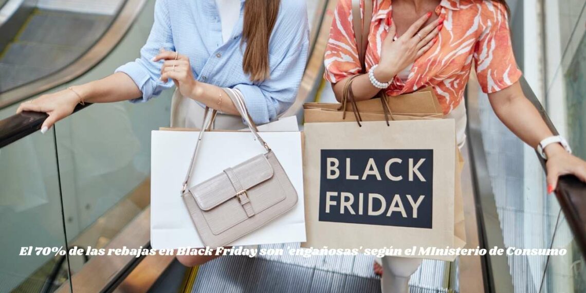 El 70% de las rebajas en Black Friday son 'engañosas' según el MInisterio de Consumo