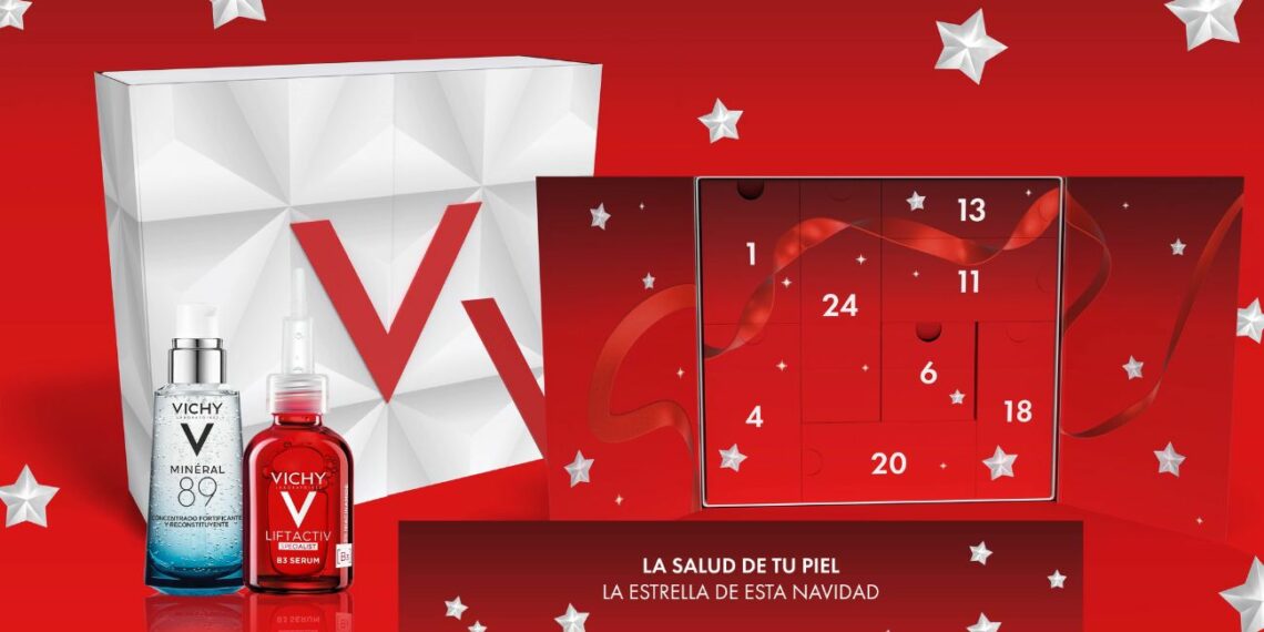 Gana el exclusivo calendario de Adviento de Vichy con productos valorados en más de 300 euros