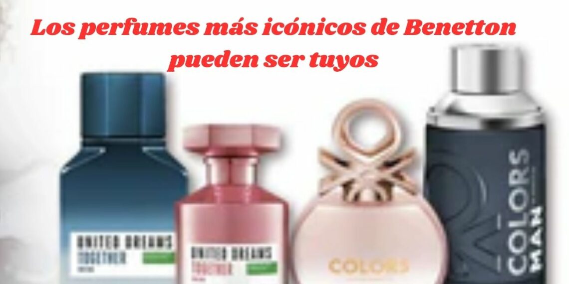 Los perfumes más icónicos de Benetton pueden ser tuyos