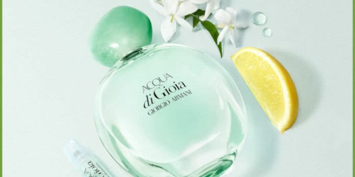 Muestra gratuita del perfume Acqua di Gioia de Armani Beauty