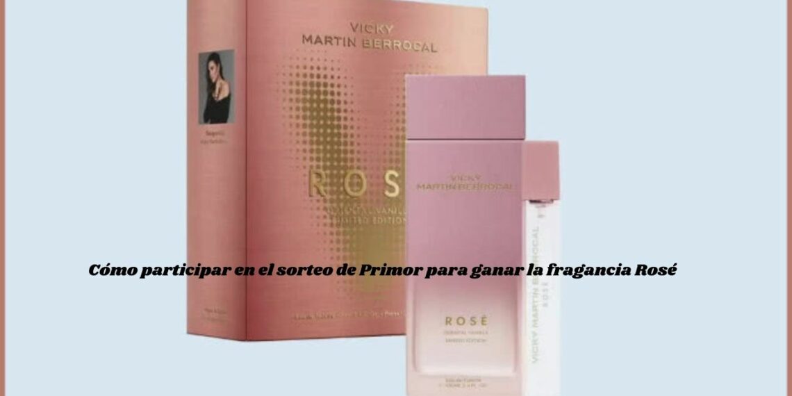 Cómo participar en el sorteo de Primor para ganar la fragancia Rosé