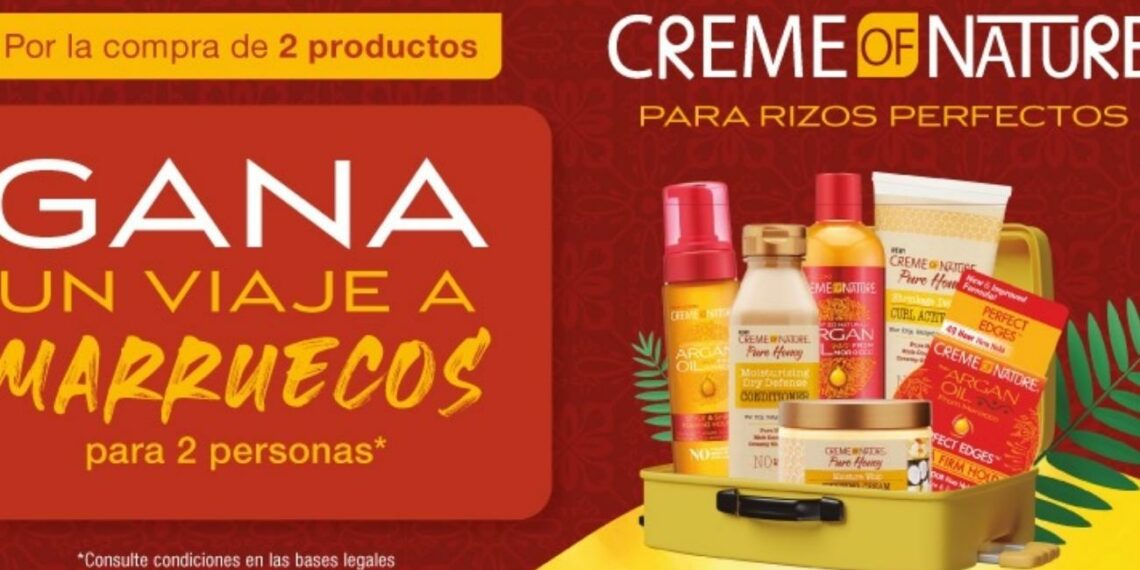 Creme of Nature sorteo para ganar 7 escapadas a Marruecos