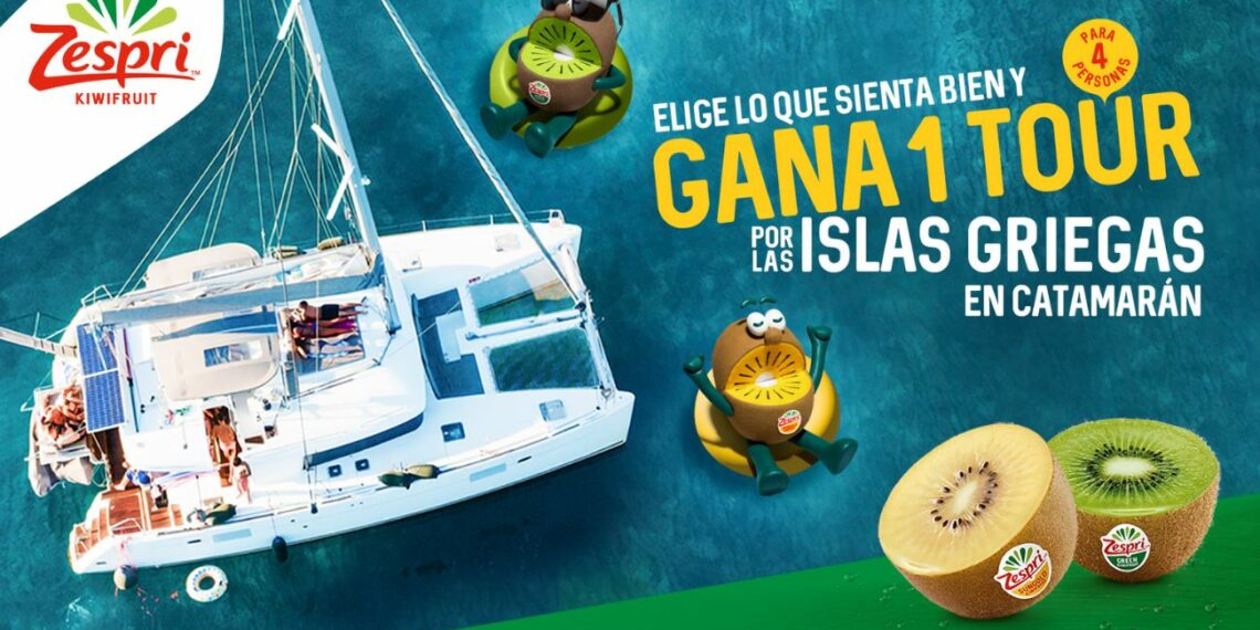 Zespri lanza un sorteo para ganar un viaje a las Islas Griegas