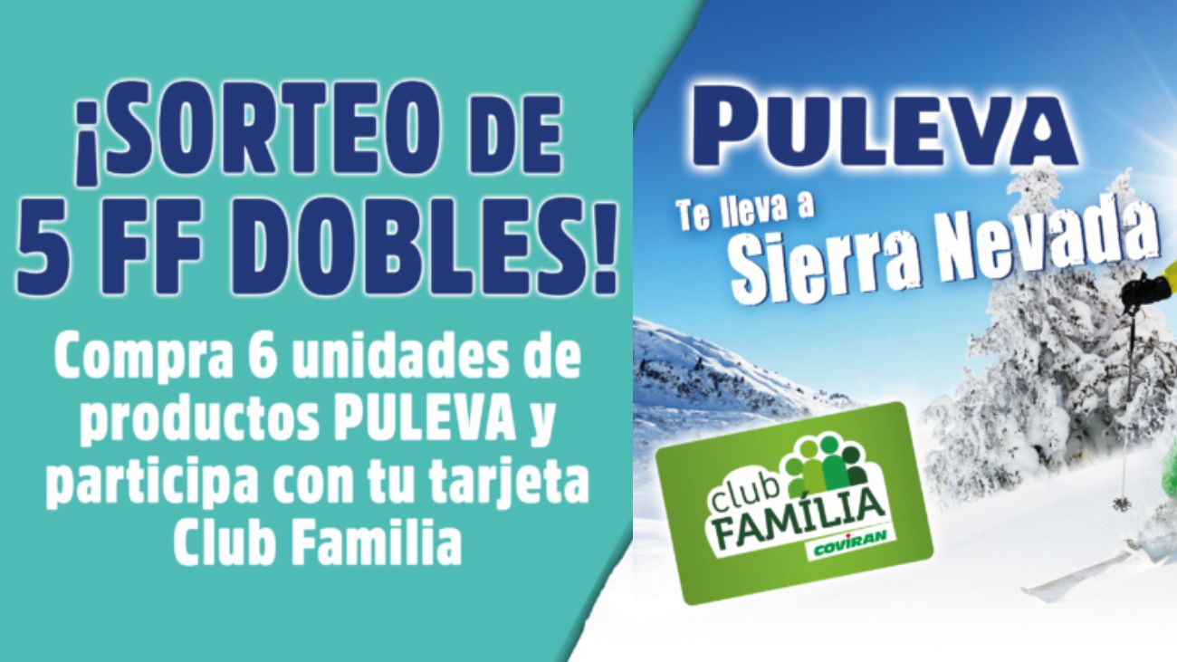 Disfruta de Sierra Nevada con el sorteo de Covirán y Puleva