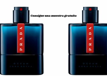 Consigue una muestra gratuita del perfume Prada Luna Rossa Ocean en El Corte Inglés