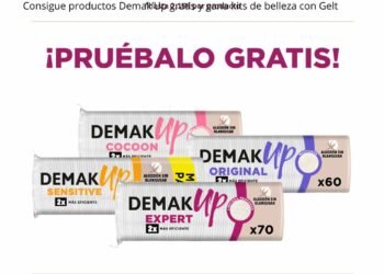 Consigue productos Demak’Up gratis y gana kits de belleza con Gelt