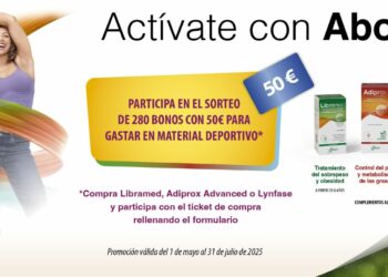 Participa en el sorteo de Aboca y gana tarjetas regalo para Decathlon