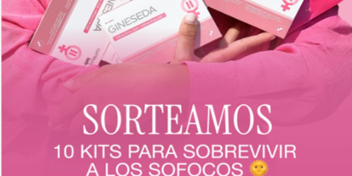 Cumlaude Lab sortea 10 packs con Gineseda para aliviar los síntomas de la menopausia
