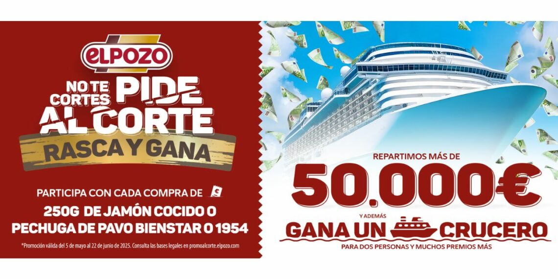 Participa en el sorteo de ElPozo y gana uno de los más de 200.000 premios