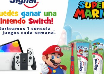 Participa en la promoción de Signal y gana una Nintendo Switch con juegos de Super Mario