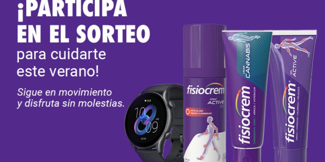 Gana bienestar este verano con el sorteo de Fisiocrem