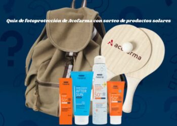 Quiz de fotoprotección de Acofarma con sorteo de productos solares