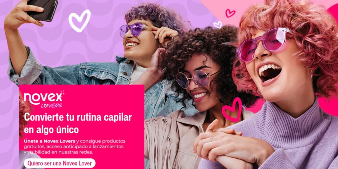 Novex Lovers la nueva comunidad para creadores de contenido sobre cuidado del cabello