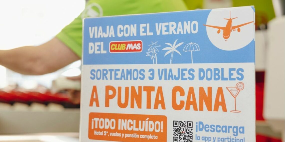 Supermercados Mas lanza un sorteo de viajes a Punta Cana para sus clientes del Club Mas