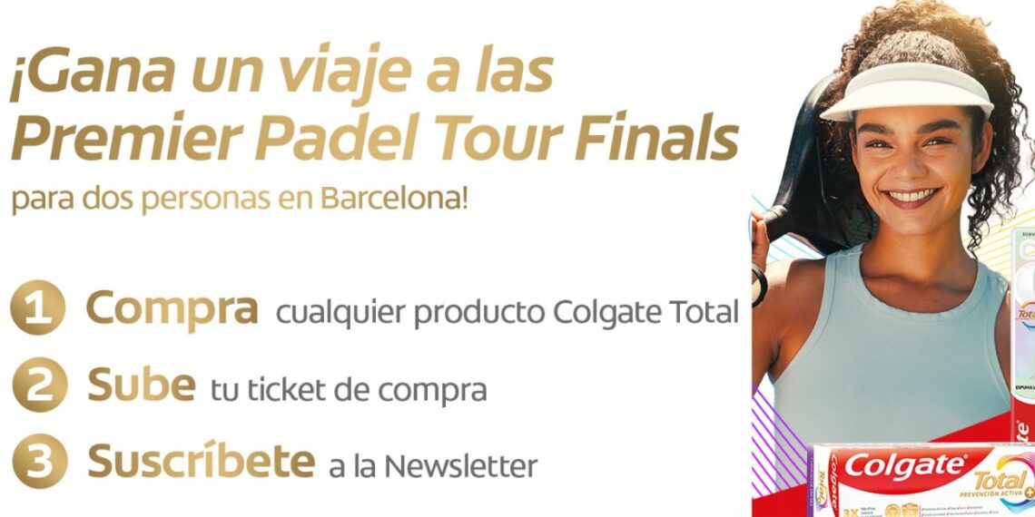 Colgate sortea entradas para la Premier Padel Tour Finals 2025 en Barcelona