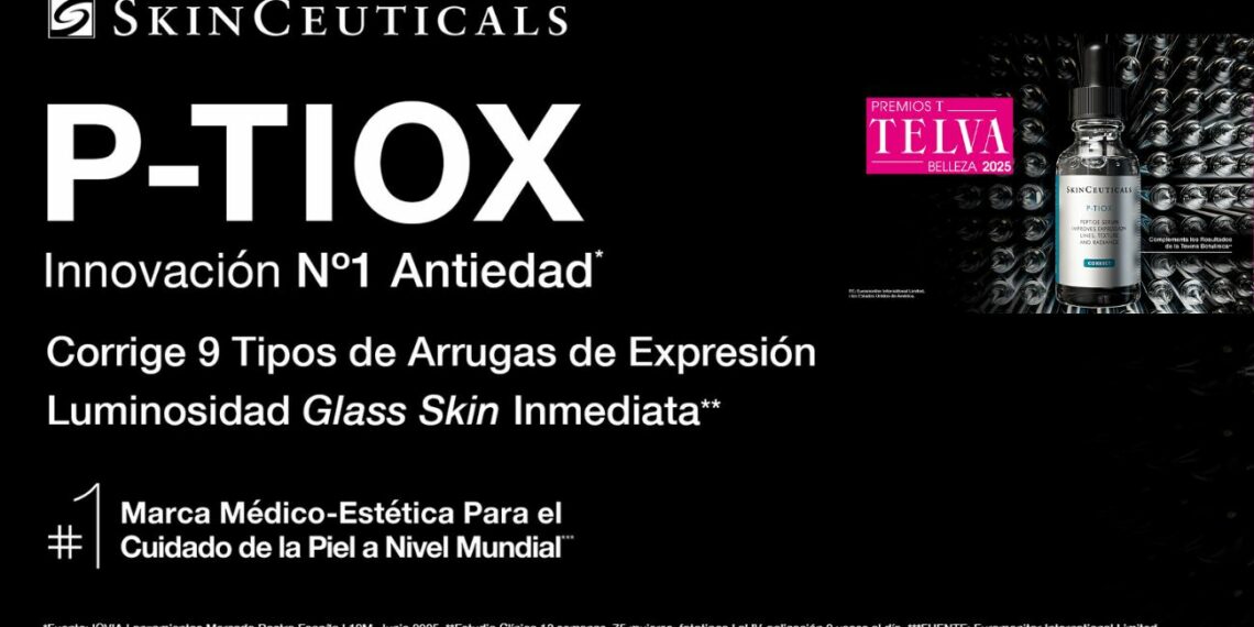 P-TIOX celebra su aniversario con un exclusivo sorteo de sérums antiarrugas