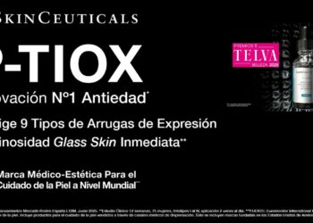 P-TIOX celebra su aniversario con un exclusivo sorteo de sérums antiarrugas