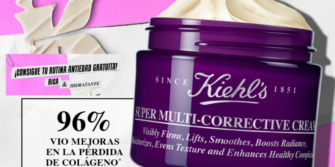 Kiehl’s ofrece muestras gratis de su icónica Super Multi-Corrective Cream en España
