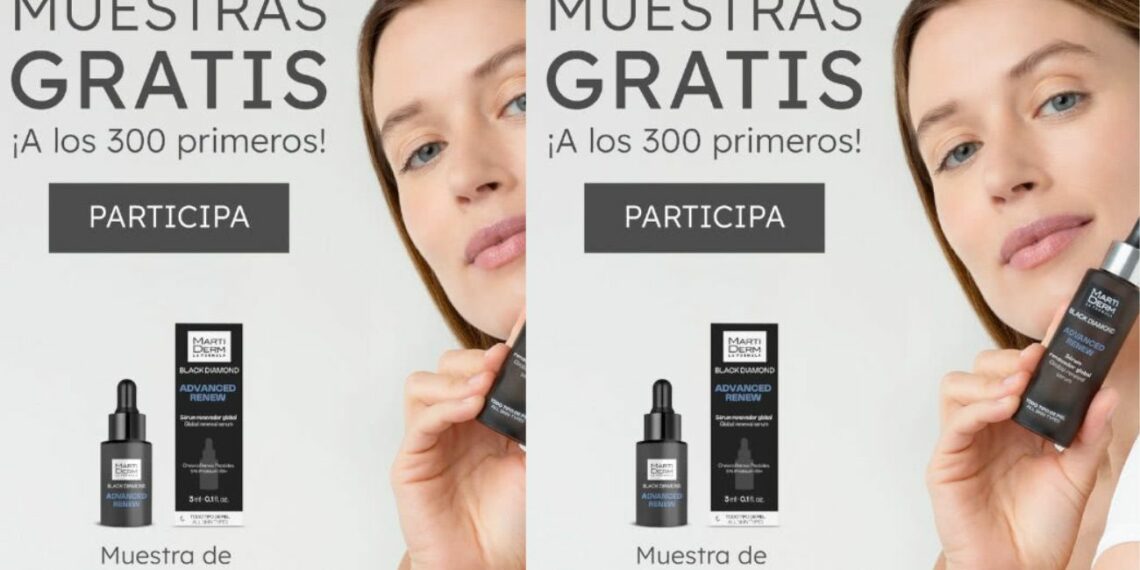 MartiDerm regala muestras gratis del sérum Advanced Renew
