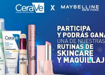 Sorteo CeraVe con lotes de skincare y maquillaje junto a Maybelline
