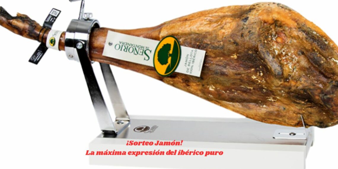Sorteo de un jamón de bellota 100% ibérico de Señorío de Montanera