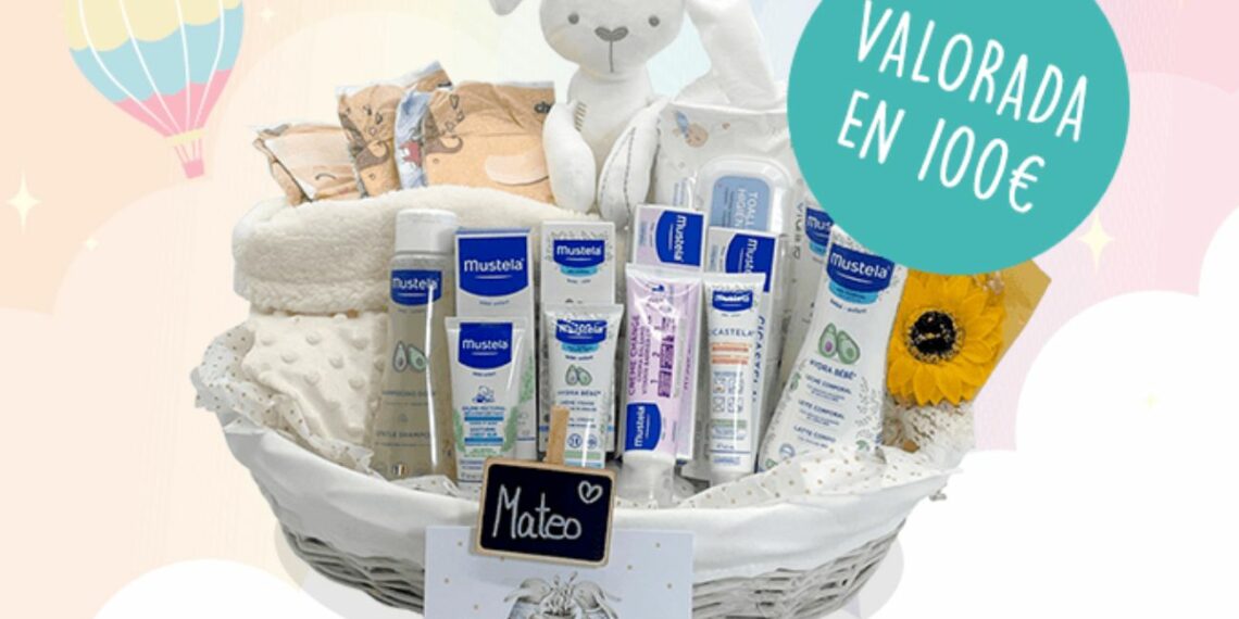 Sorteo mensual de canastillas gratuitas para bebés con productos esenciales de cuidado infantil