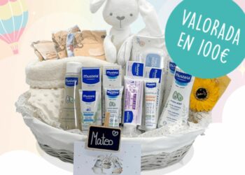 Sorteo mensual de canastillas gratuitas para bebés con productos esenciales de cuidado infantil