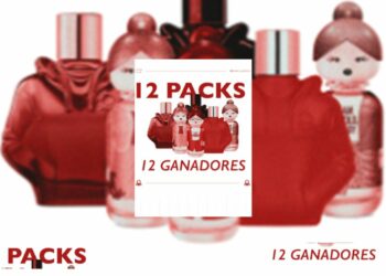 Benetton sorteo navideño con 12 packs exclusivos de fragancias para todos los gustos