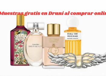 Muestras gratis en Druni al comprar online