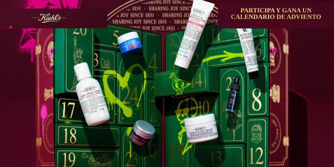 Participa en el sorteo de 5 Calendarios de Adviento 2025 de Kiehl's