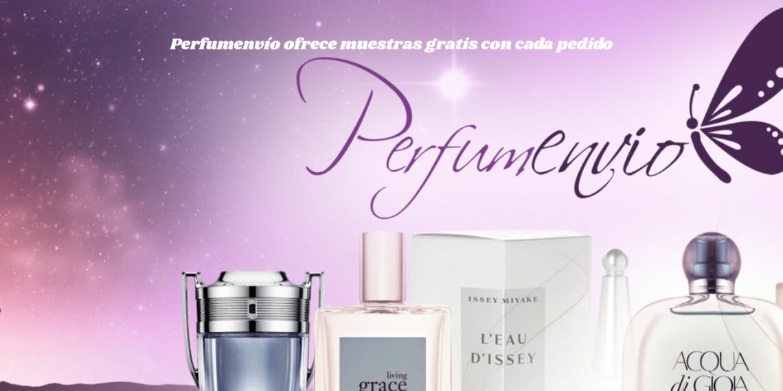 Perfumenvío ofrece muestras gratis con cada pedido