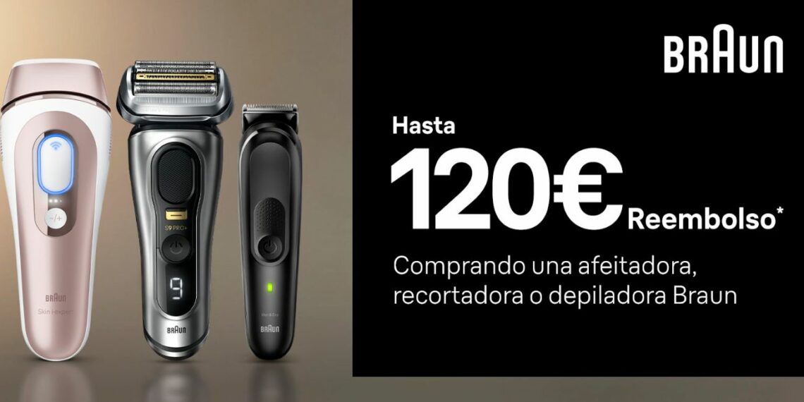 Braun reembolsa hasta 120 € MediaMarkt activa sorteos y Olmitos regala patinetes infantiles