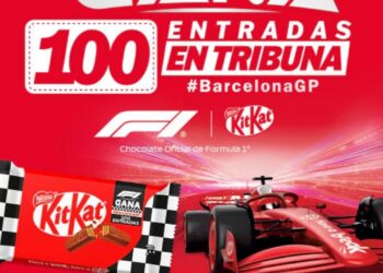 Gana una de las 100 entradas en tribuna para la fórmula 1 en Barcelona