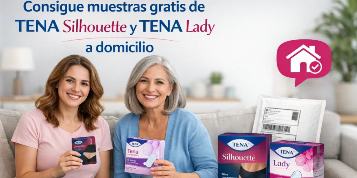 Muestras gratis de Tena Silhouette y Tena Lady a domicilio