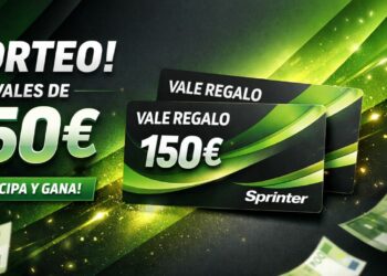 Sorteo Sprinter dos vales de 150 € por San Valentín