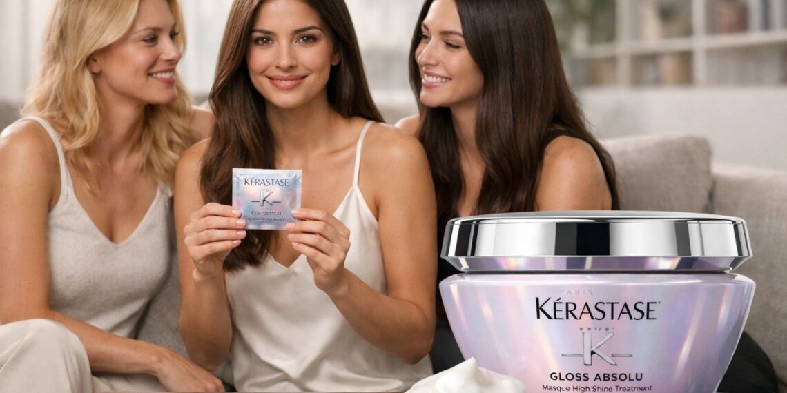 Consigue una muestra gratis de la mascarilla Kérastase Gloss Absolu. Solo 3.500 unidades disponibles hasta el 6 de abril de 2026.
