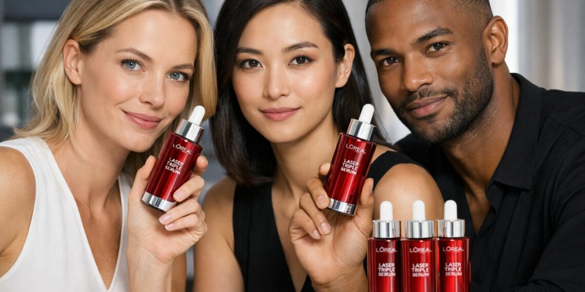 L’Oréal ofrece 3.000 muestras gratis de su laser triple serum para probar en casa