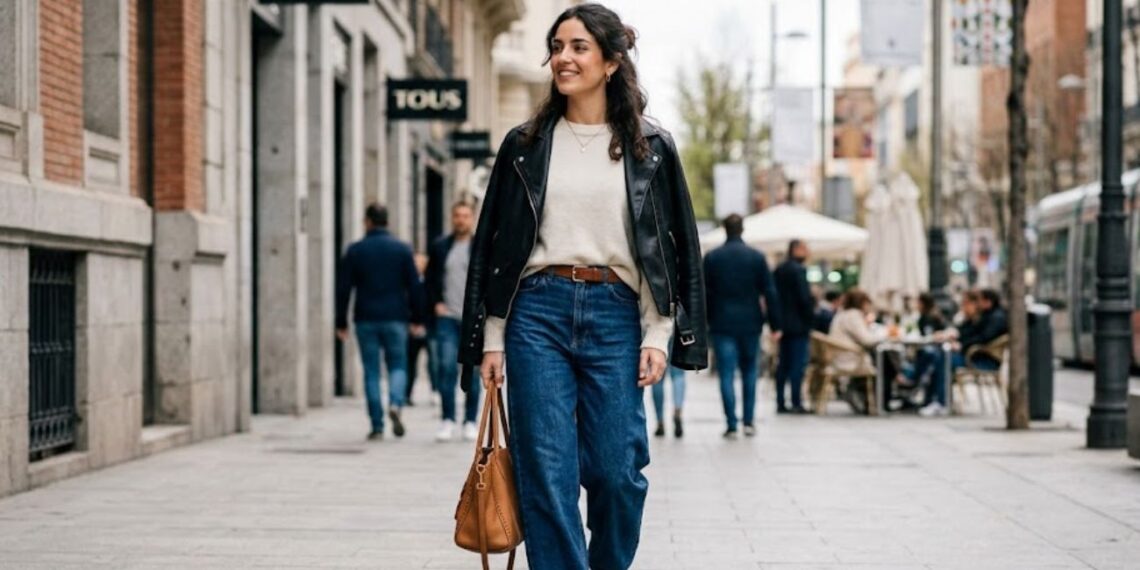 Los pantalones vaqueros holgados y de tiro alto arrasan esta temporada