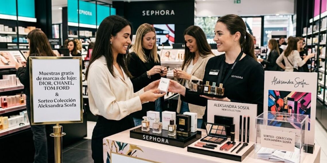 Muestras gratis de marcas de lujo en Sephora: así puedes conseguir productos exclusivos y participar en el sorteo de la nueva colección de Aleksandra Sosfa