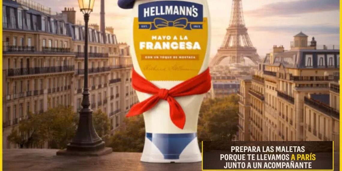 Sorteo Hellmann’s: gana un viaje a París para dos personas valorado en 600 euros
