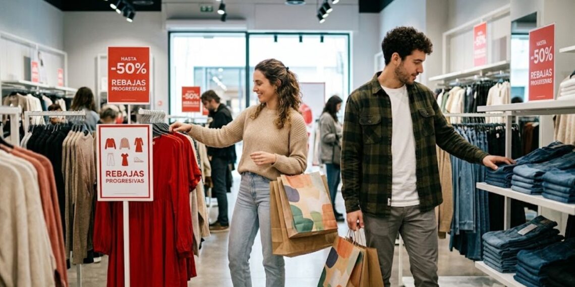 H&M y Springfield ya activan descuentos progresivos de hasta el 50% en sus rebajas
