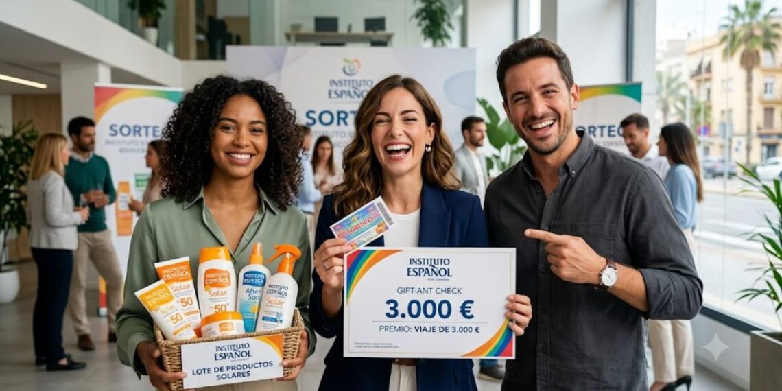 Instituto Español sortea un viaje de 3.000 euros y 26 lotes de productos solares