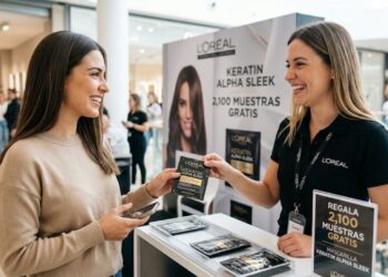 L’Oréal regala 2.100 muestras gratis de su mascarilla Keratin Alpha Sleek
