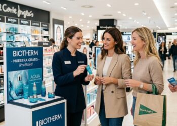 Muestra gratis de Biotherm en El Corte Inglés