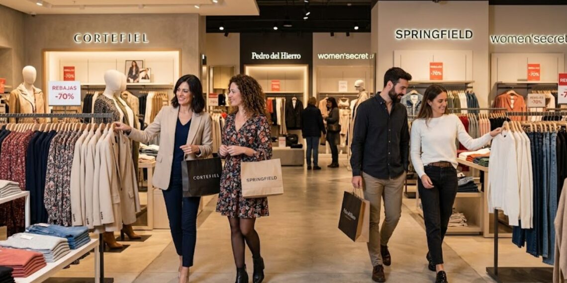 Rebajas de hasta el 70% en Cortefiel y grupo Tendam