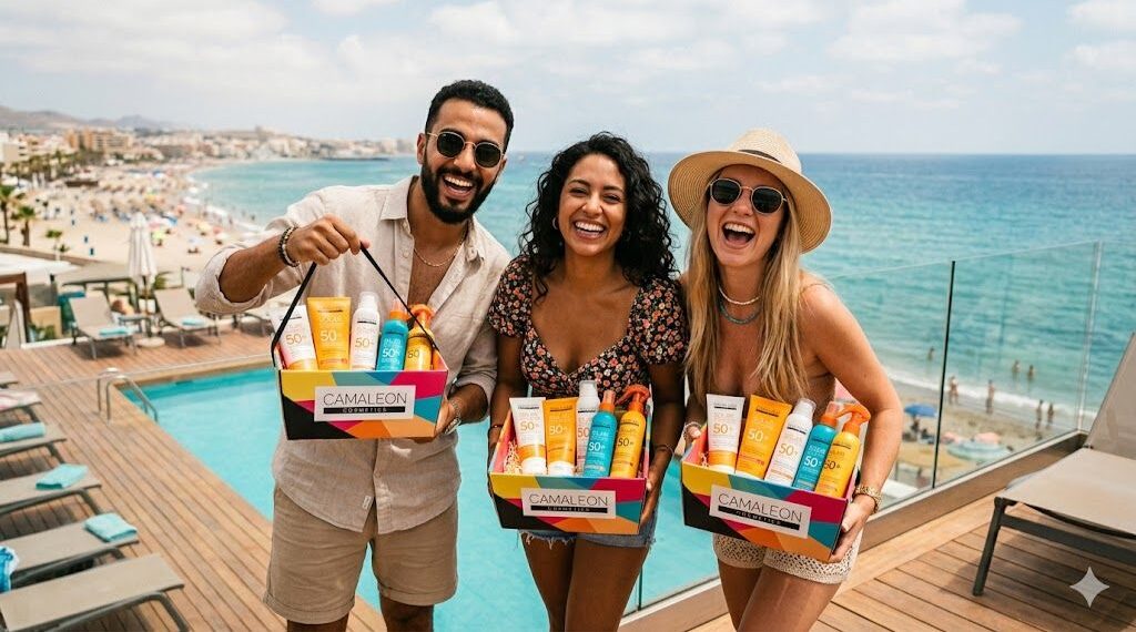 Sortean 3 lotes de protección solar de Camaleon Cosmetics