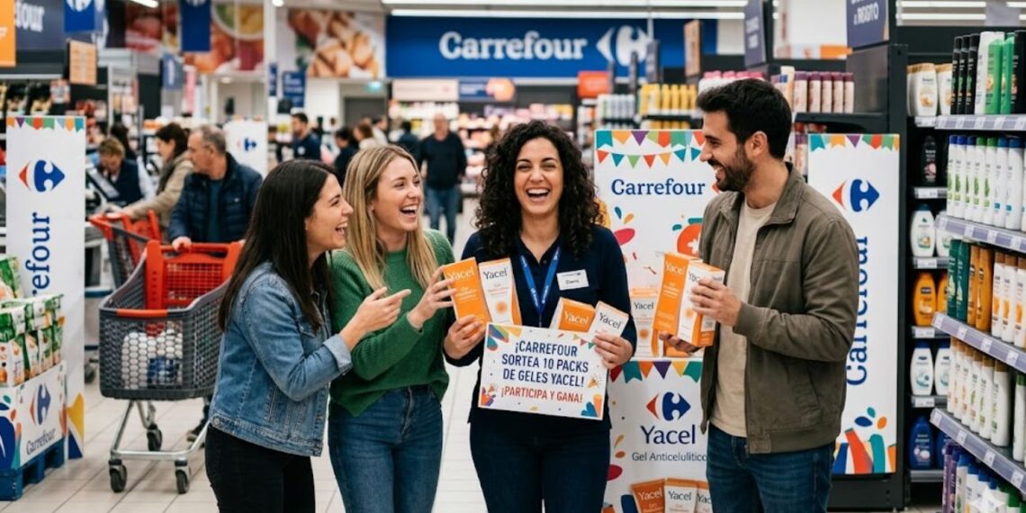 Sorteo 10 packs de geles Yacel en Carrefour