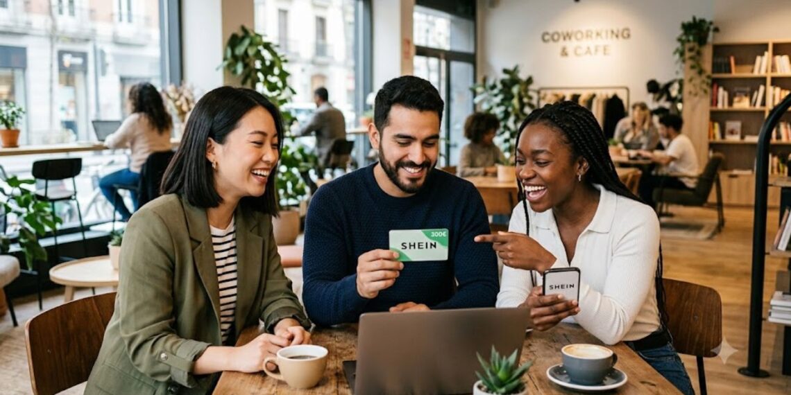 SHEIN regala 10 tarjetas de 300 euros