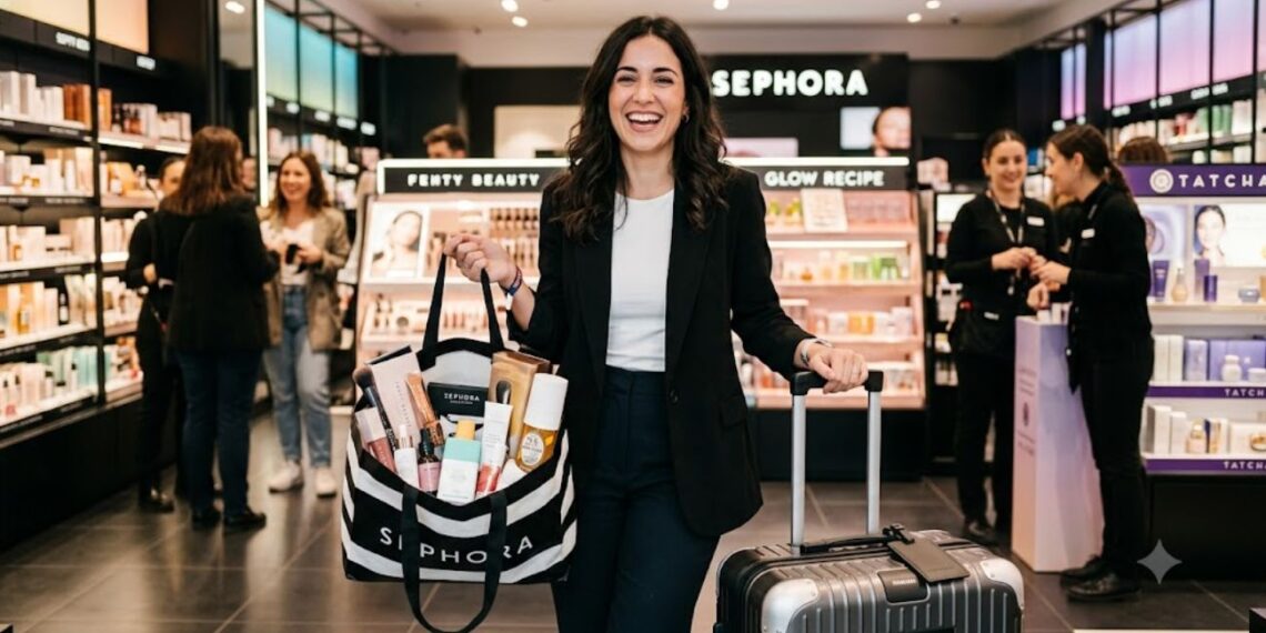 Sephora regala un año de productos de belleza y una maleta de viaje
