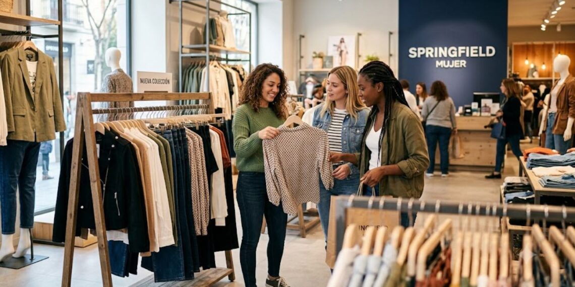 Springfield Mujer vestidos pantalones y zapatillas desde 5,99 euros